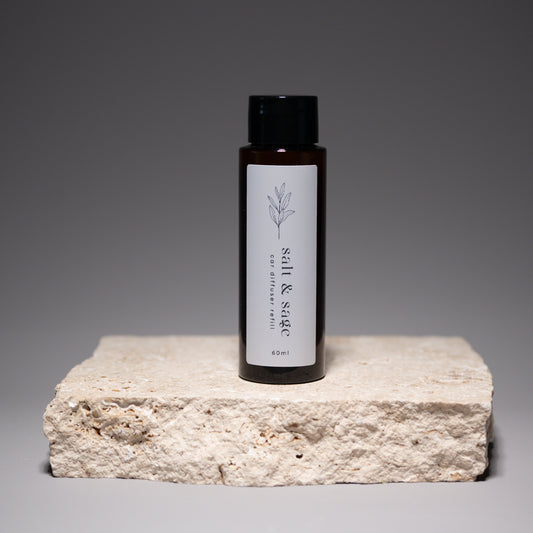 Salt & Sage | Car Diffuser | 60ml Refill